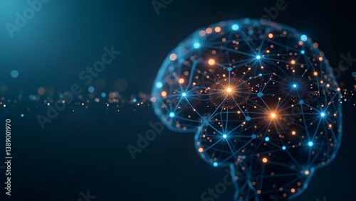 Elegant visual narrative depicting AI reasoning models with refined schematic diagrams and cognitive frameworks that simulate complex decision logic and intelligent inferences in  Photo Stock  Concept photo