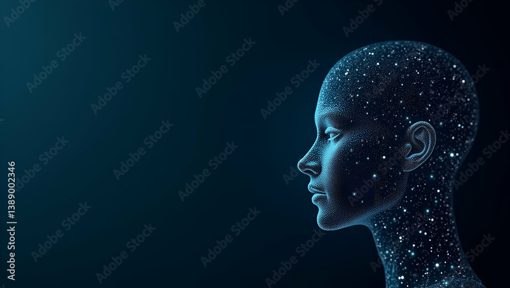 Elegant Visual Narrative: Self-Learning AI Technologies Evolving Through Iterative Feedback & Adaptive Algorithms in Photo Stock Concept with Left Space Elegant Visual Narrative: Self-Learning AI Technologies Evolving Through Iterative Feedback & Adaptive Algorithms in Photo Stock Concept with Left Space