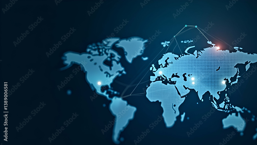 Elevate digital photo collections using cross border digital finance imagery that illustrates global fintech innovation and seamless international commerce in Photo Stock Concept and empty space on Elevate digital photo collections using cross border digital finance imagery that illustrates global fintech innovation and seamless international commerce in Photo Stock Concept and empty space on