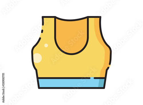 Set of an Gym Workout Sport Bra Icon