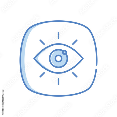 Self Awareness Vector icon