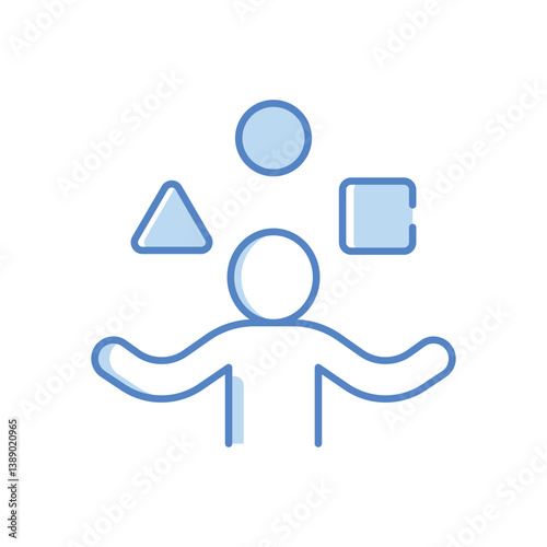 Skills Vector icon