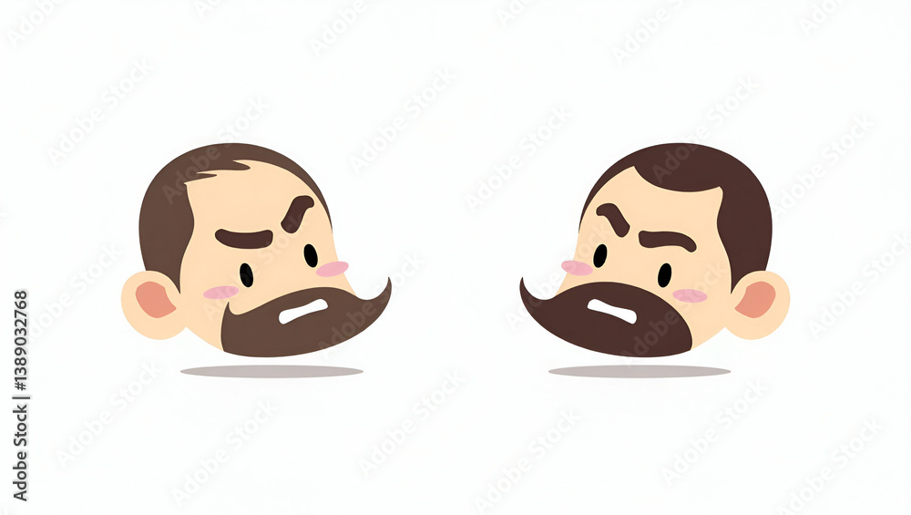 Exploring Geopolitical Tensions: A Cute Vector Illustration of International Conflicts, Strategic Rivalries, and Diplomatic Crises in Contested Regions Exploring Geopolitical Tensions: A Cute Vector Illustration of International Conflicts, Strategic Rivalries, and Diplomatic Crises in Contested Regions