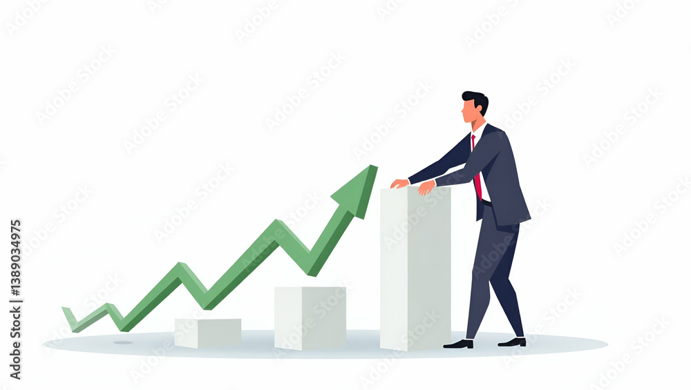 Flat Optimize Photo Stock Collections: Cute Vector Illustrations Capturing Financial Crisis Aftermath, Market Recovery, and Economic Stability in a Smart Business Tone Flat Optimize Photo Stock Collections: Cute Vector Illustrations Capturing Financial Crisis Aftermath, Market Recovery, and Economic Stability in a Smart Business Tone