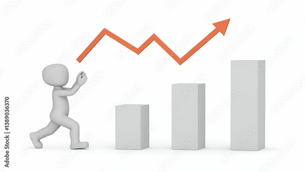 Flat Detailed digital composition illustrating the impact of interest rate changes on financial markets capturing economic dynamics and strategic fiscal adjustments for market stability in Simple fla Flat Detailed digital composition illustrating the impact of interest rate changes on financial markets capturing economic dynamics and strategic fiscal adjustments for market stability in Simple fla