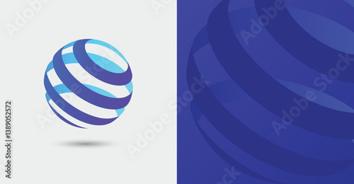 circle globe logo world icon symbol global business symbol, concept of global logistics delivery shipping, global community communication charity