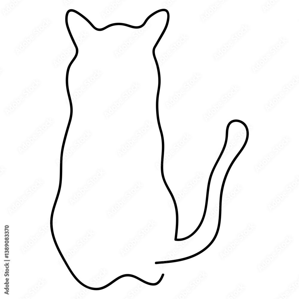 Cat Line Art Cat Line Art