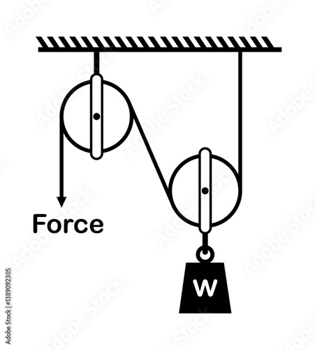 symbol, infographic, education, view, engraved, experiment, white, school, drawing, cable, knowledge, image, equipment, weight, creative, system, background, vintage, science, elementary, lift, simple
