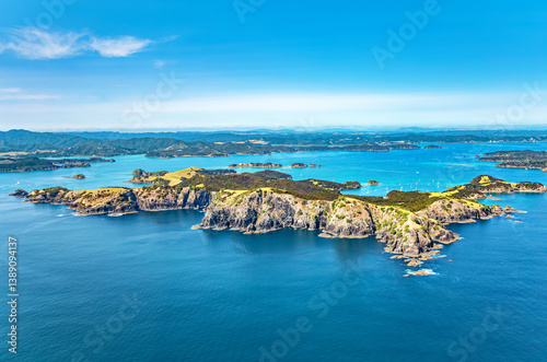Urupukapuka Island, Bay of Islands, North Island, New Zealand, Oceania.