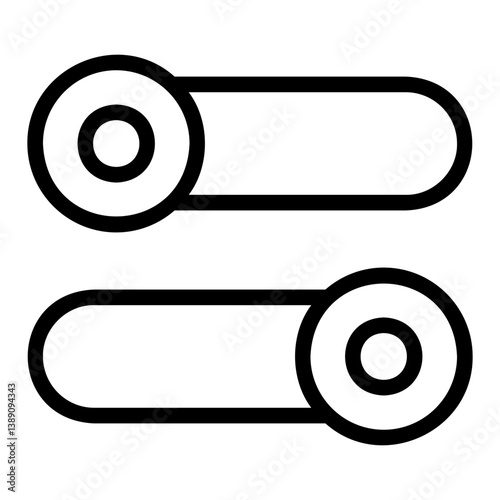 toggle Line Icon