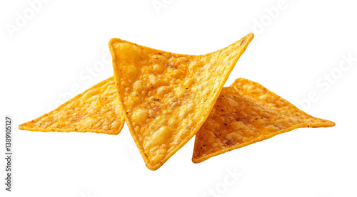 Wallpaper Mural Crispy tortilla chips ideal for dipping on Cinco de Mayo, isolated, created with AI Torontodigital.ca