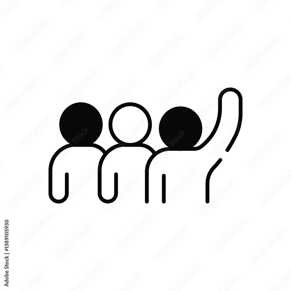 Leadership Vector icon Leadership Vector icon