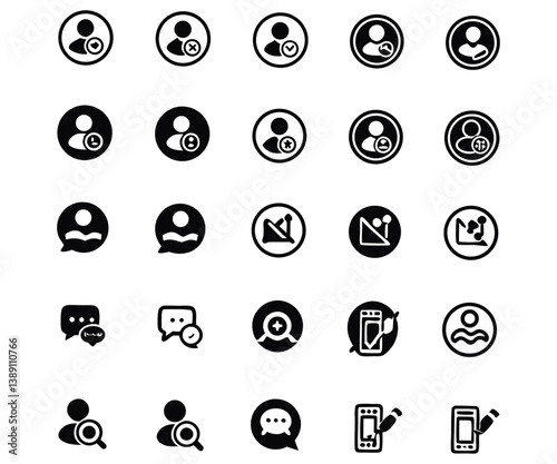 WeChat icon set