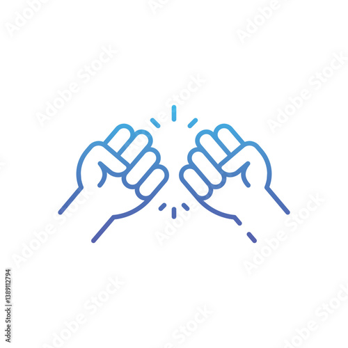 Conflict Resolution Vector icon