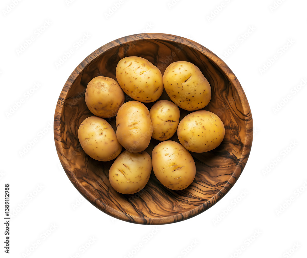 Whole and Sliced Potatoes - Fresh whole potatoes and cross-section slices isolated on transparent background. Ideal for food design, recipes, or grocery promotions Whole and Sliced Potatoes - Fresh whole potatoes and cross-section slices isolated on transparent background. Ideal for food design, recipes, or grocery promotions