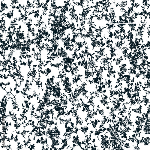 Noisy texture in the form of dirty spots with cut intersecting stripes.
