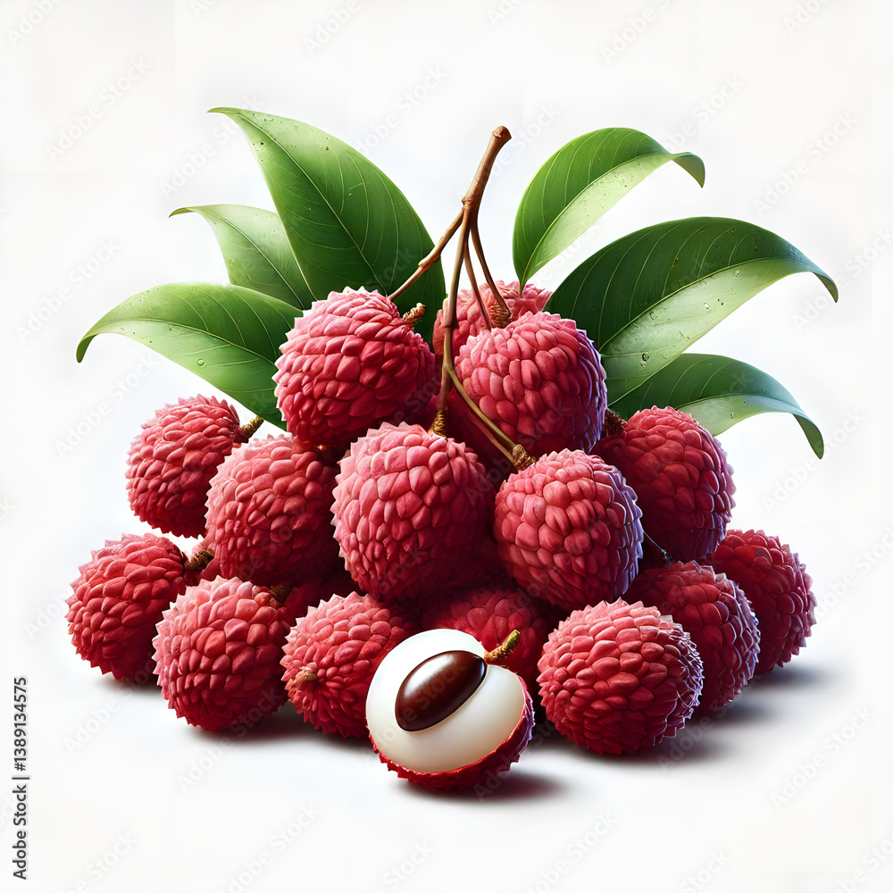 raspberries on white background raspberries on white background