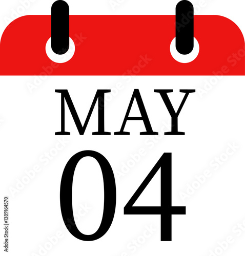 May calendar icon.Calendar Event schedule date. Meeting appointment time. Agenda plan, May month schedule calendar and Time planner.calendar date icon on white background.