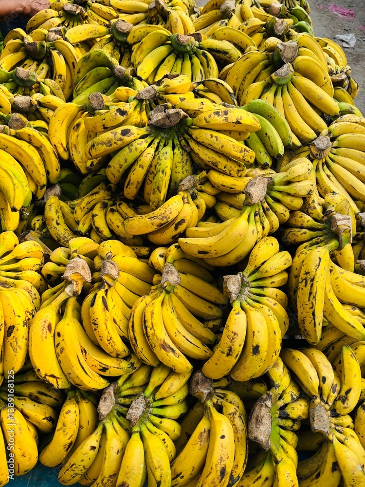 bananas in multiple bunches inside cartons. Large fruit shipment for transport and sale at a market. Fresh bananas on display in a grocery store or fruit shop. bananas in multiple bunches inside cartons. Large fruit shipment for transport and sale at a market. Fresh bananas on display in a grocery store or fruit shop.