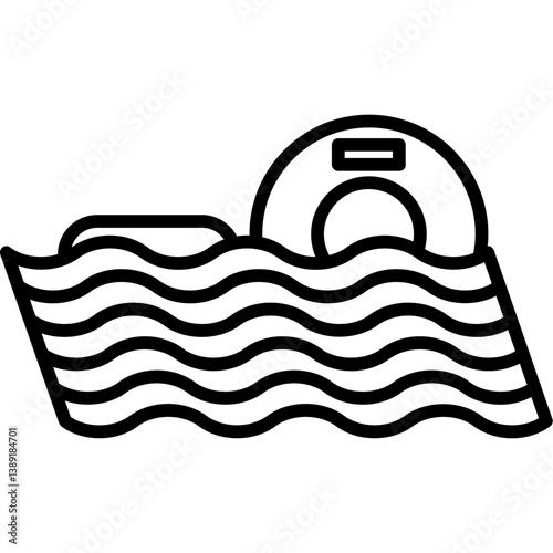 Pool Float Icon