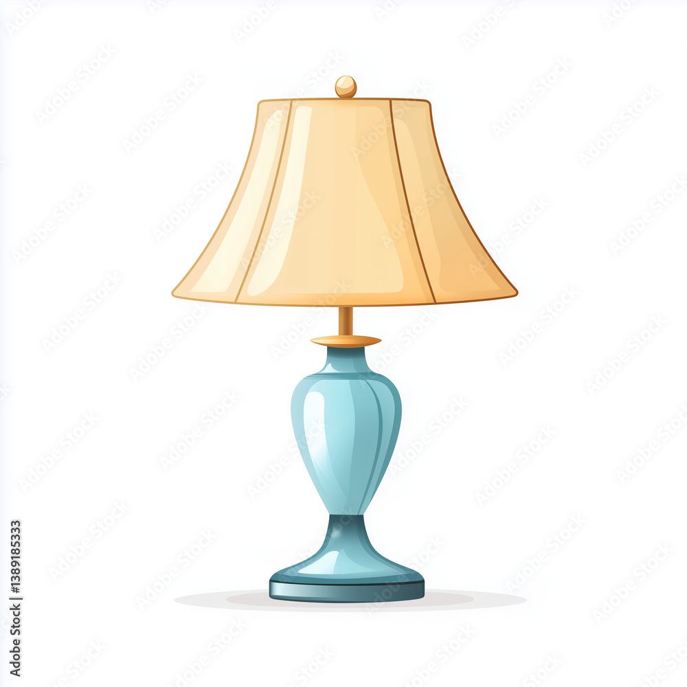 lamp isolated on Icon Flat Vector Style lamp isolated on Icon Flat Vector Style