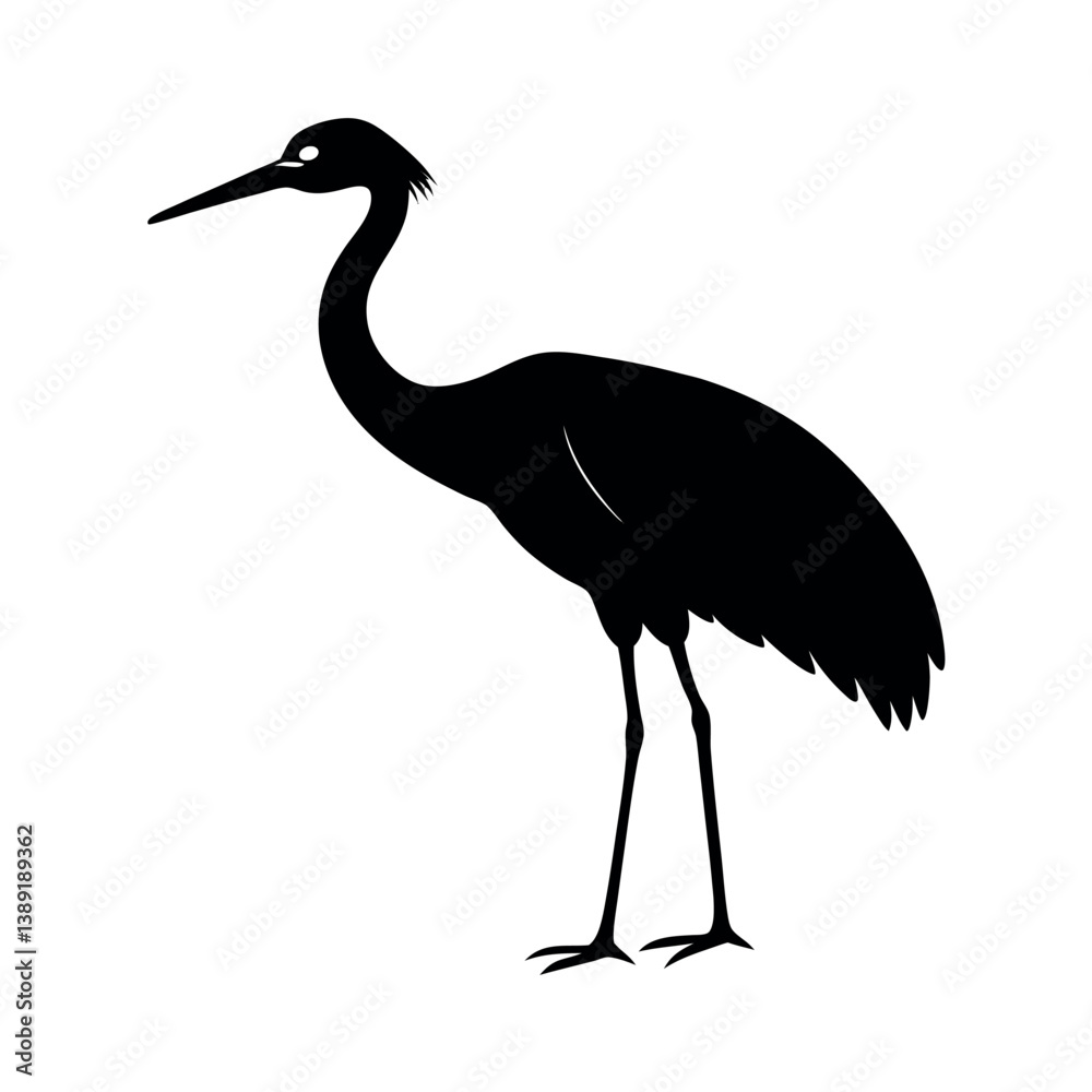 Fototapeta premium heron on the beach