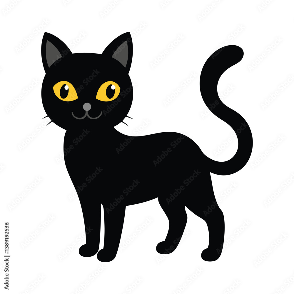 Black Cat vector art Black Cat vector art