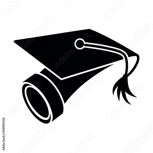 vector illustration of a metal whistle
