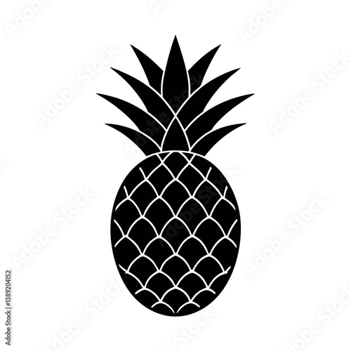 pineapple vector illustration