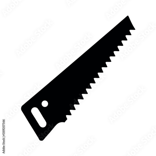 saw blade on white background