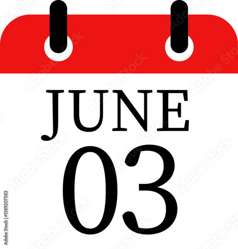 June calendar icon.Calendar Event schedule date. Meeting appointment time. Agenda plan, May month schedule calendar and Time planner.calendar date icon on white background.
