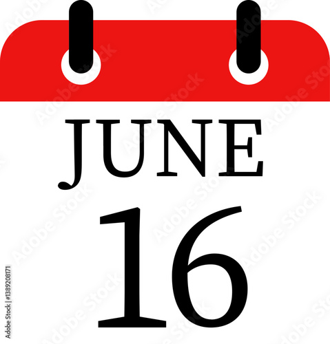 June calendar icon.Calendar Event schedule date. Meeting appointment time. Agenda plan, May month schedule calendar and Time planner.calendar date icon on white background.