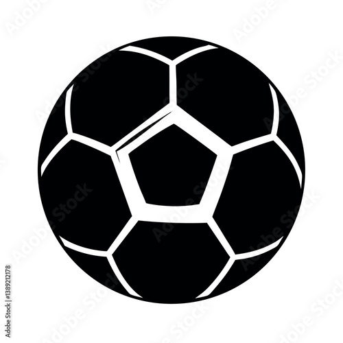 soccer ball isolated on white
