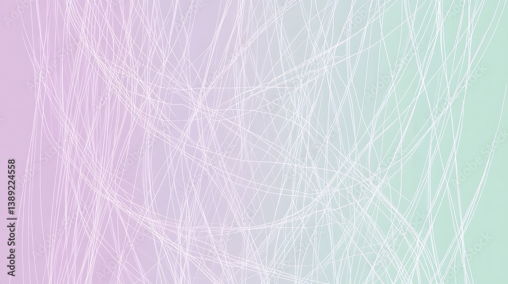 Abstract pastel background with thin, light, tangled lines. Abstract pastel background with thin, light, tangled lines.