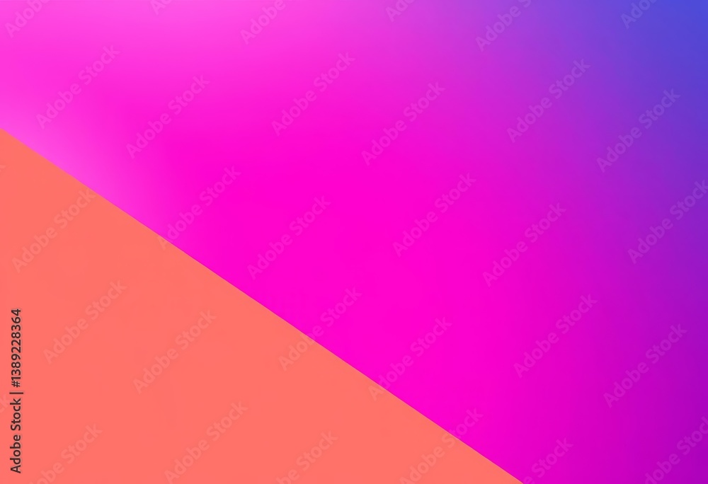 Steep downward-sloping gradient, vibrant color fading to dull, representing failure, defeat, degradation