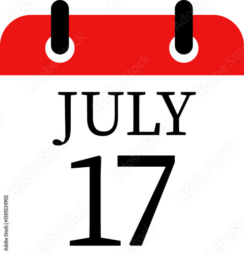 July calendar icon.Calendar Event schedule date. Meeting appointment time. Agenda plan, May month schedule calendar and Time planner.calendar date icon on white background.