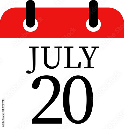 July calendar icon.Calendar Event schedule date. Meeting appointment time. Agenda plan, May month schedule calendar and Time planner.calendar date icon on white background.