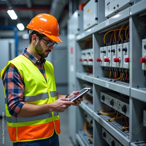 Electric power engineer inspection equipment