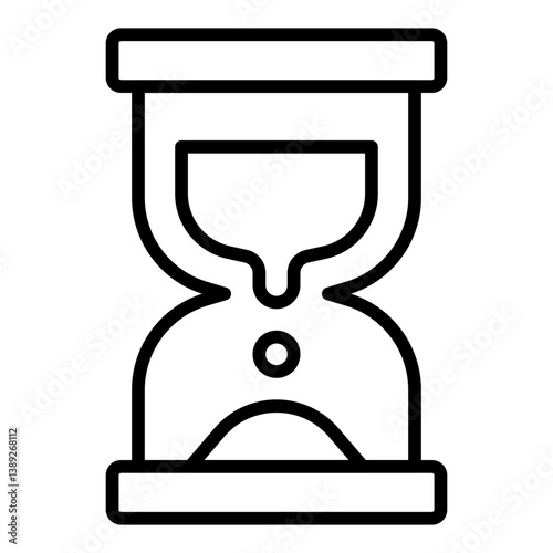 Sandglass Time Measurement Icon