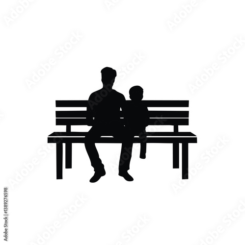 family silhouette, parenting icon, family bonding, father and daughter, mother and son, parents with kids, family dinner, travel with children, child care, parenting vector, daily life family, parent 