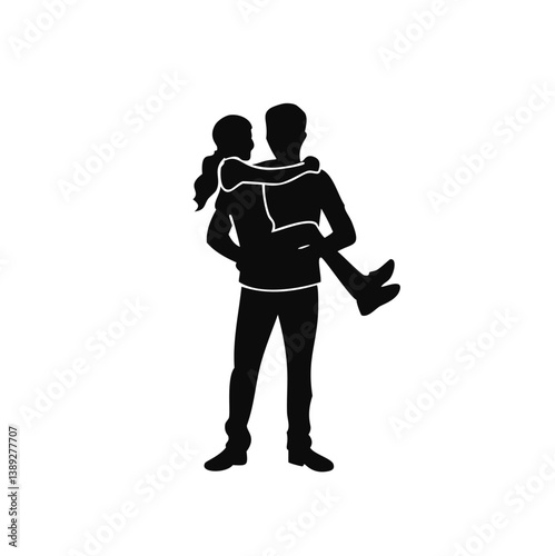 family silhouette, parenting icon, family bonding, father and daughter, mother and son, parents with kids, family dinner, travel with children, child care, parenting vector, daily life family, parent 