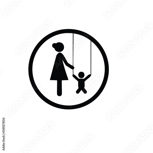 family silhouette, parenting icon, family bonding, father and daughter, mother and son, parents with kids, family dinner, travel with children, child care, parenting vector, daily life family, parent 