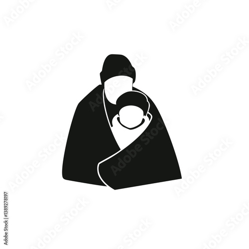 family silhouette, parenting icon, family bonding, father and daughter, mother and son, parents with kids, family dinner, travel with children, child care, parenting vector, daily life family, parent 
