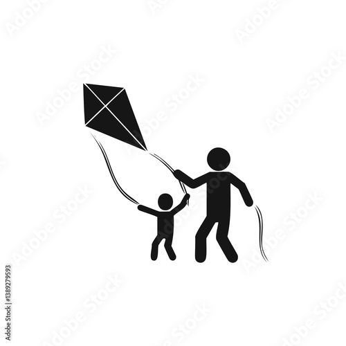 family silhouette, parenting icon, family bonding, father and daughter, mother and son, parents with kids, family dinner, travel with children, child care, parenting vector, daily life family, parent 