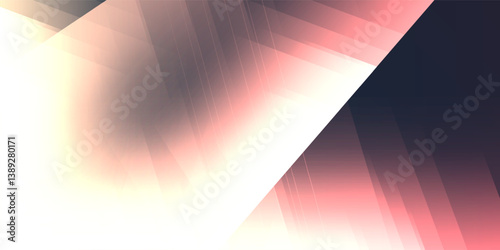 An abstract background with blurred light patterns and contrasts of shadowy and brightly lit geometric shapes. The soft colors and smooth transitions create a modern, dynamic, and versatile design.