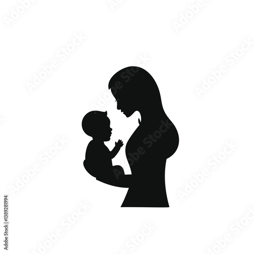 child silhouette, family icon, kids playing, parenting vector, child care, family love, father and daughter, mother and son, baby icon, childhood moments, happy family, parent child, fatherhood, 