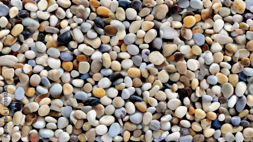 A close-up view of a variety of smooth pebbles in different colors and sizes, creating a natural, textured background. A close-up view of a variety of smooth pebbles in different colors and sizes, creating a natural, textured background.