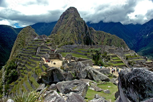 Φωτογραφία Ruínas da cidade Inca de Machu Pichu, Cuzco. Peru.