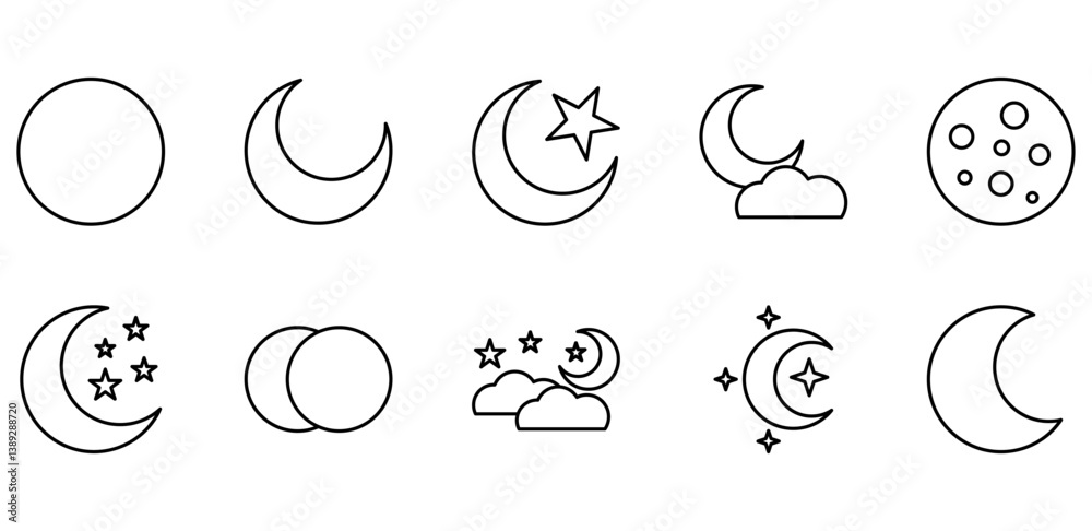 moon icon pack moon icon pack