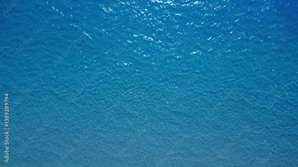 video, mare, vista verticale, acqua, increspature acqua, onde, oceano